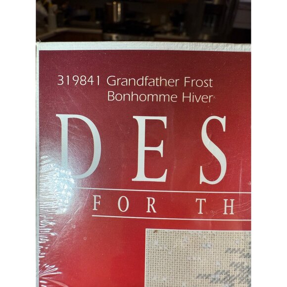 SEALED Designs for The Needle Grandfather Frost Cross Stitch Kit 319841 & Orname - Picture 4 of 4